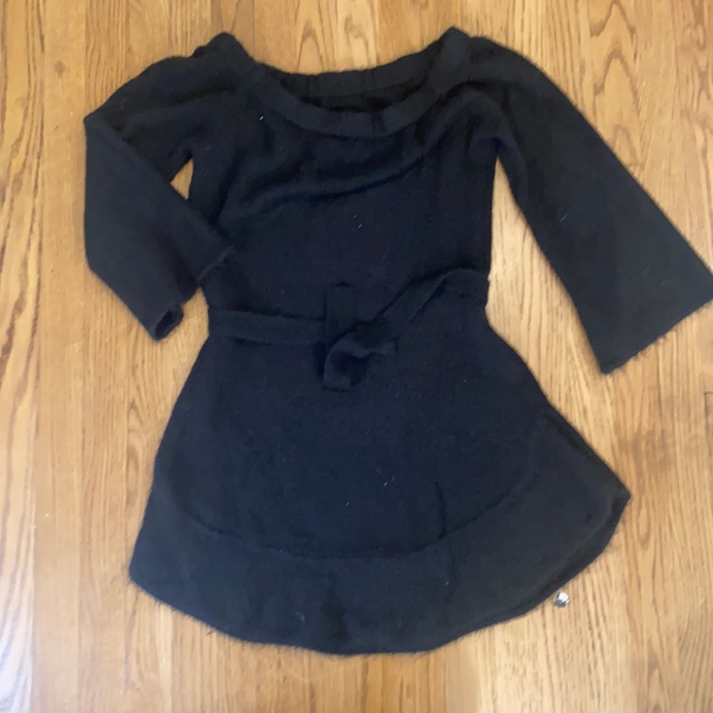 Olivaceous off the shoulder sweater dress